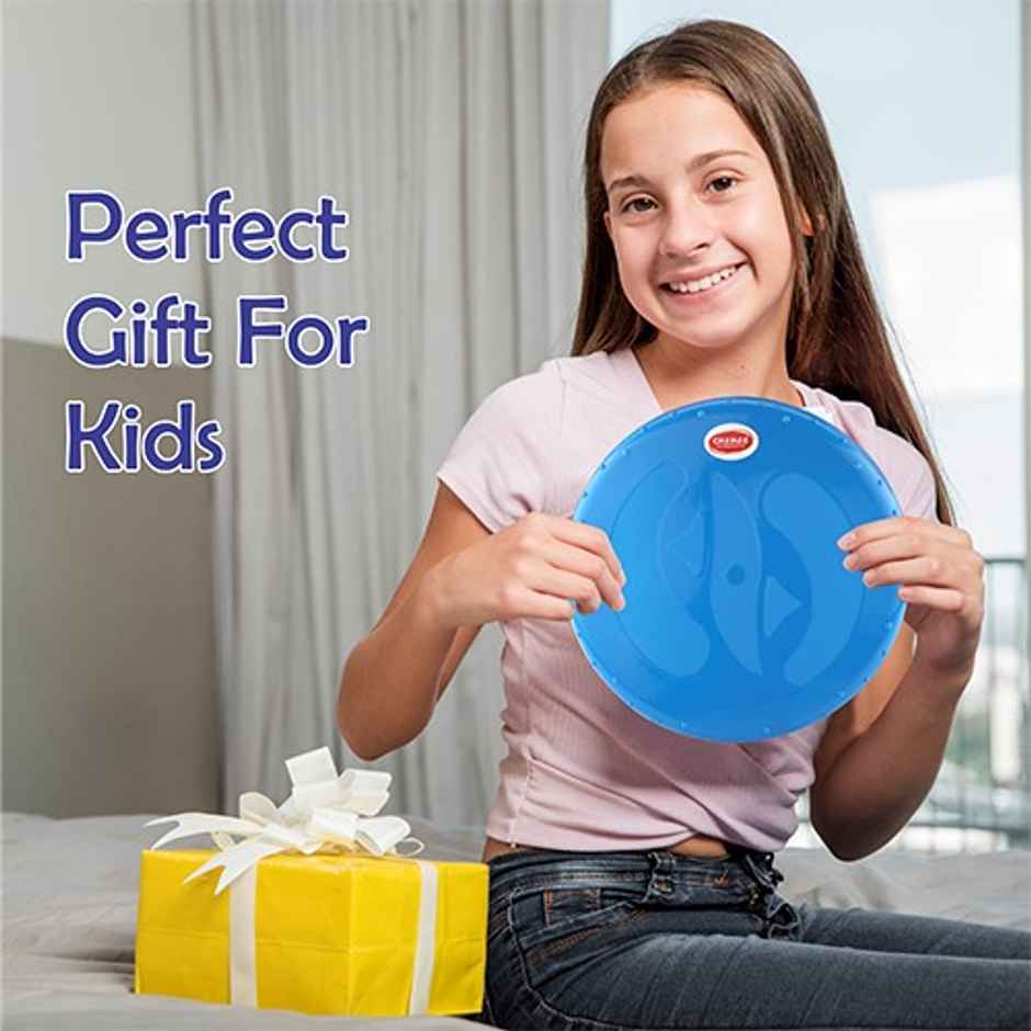 Aditi Toys Flying Disc Frisbee Picnic, Beach for Kids & Adults - Outdoor Game, Red/Blue