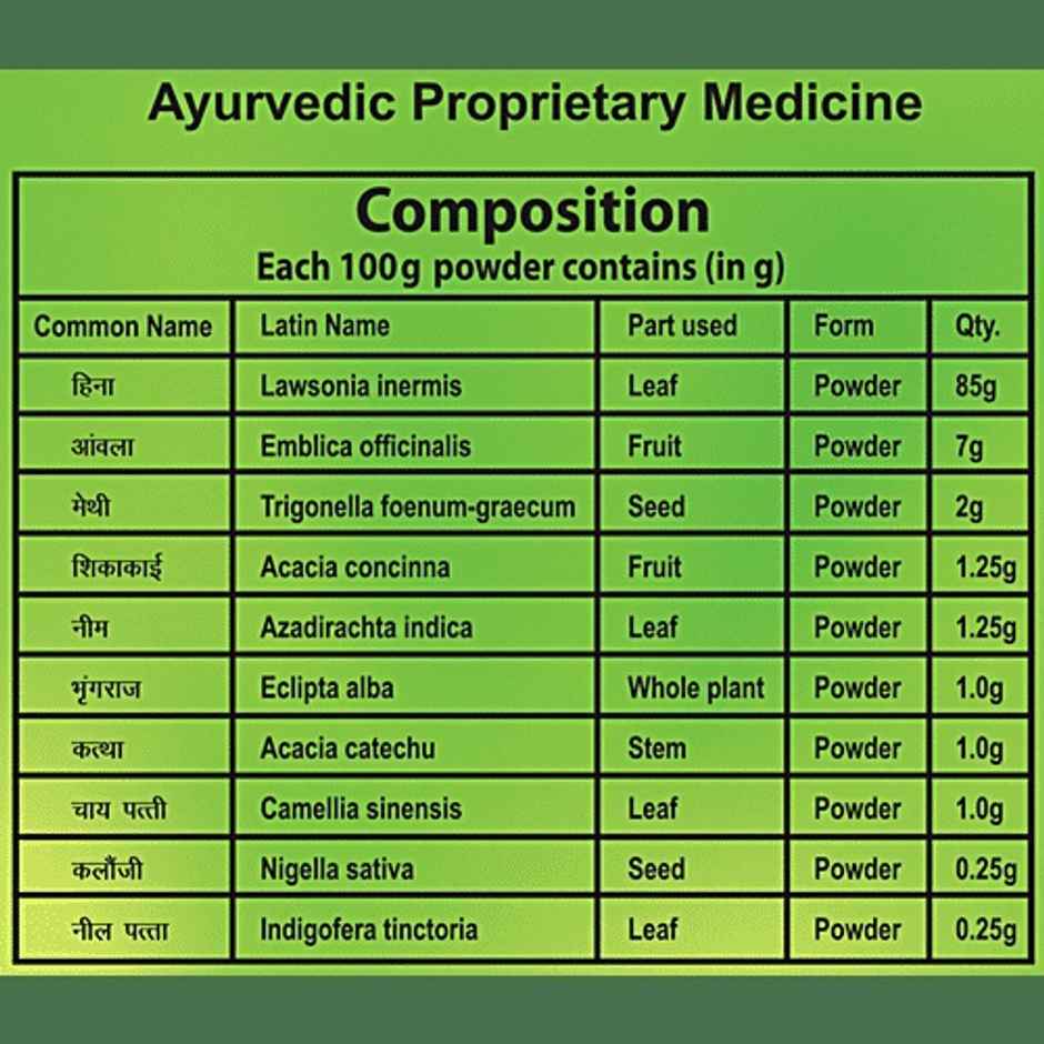Patanjali Herbal Mehandi, Henna Powder For Hair Colour