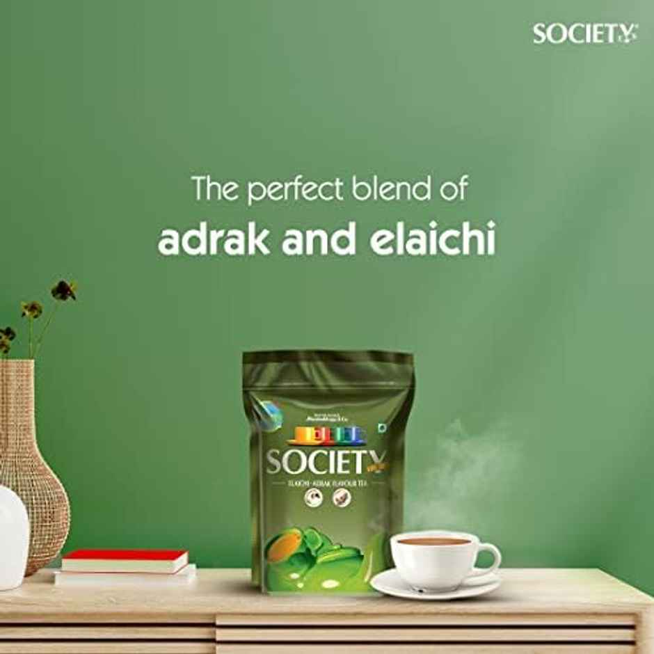 Society Elaichi-Adrak Flavour Tea Pouch