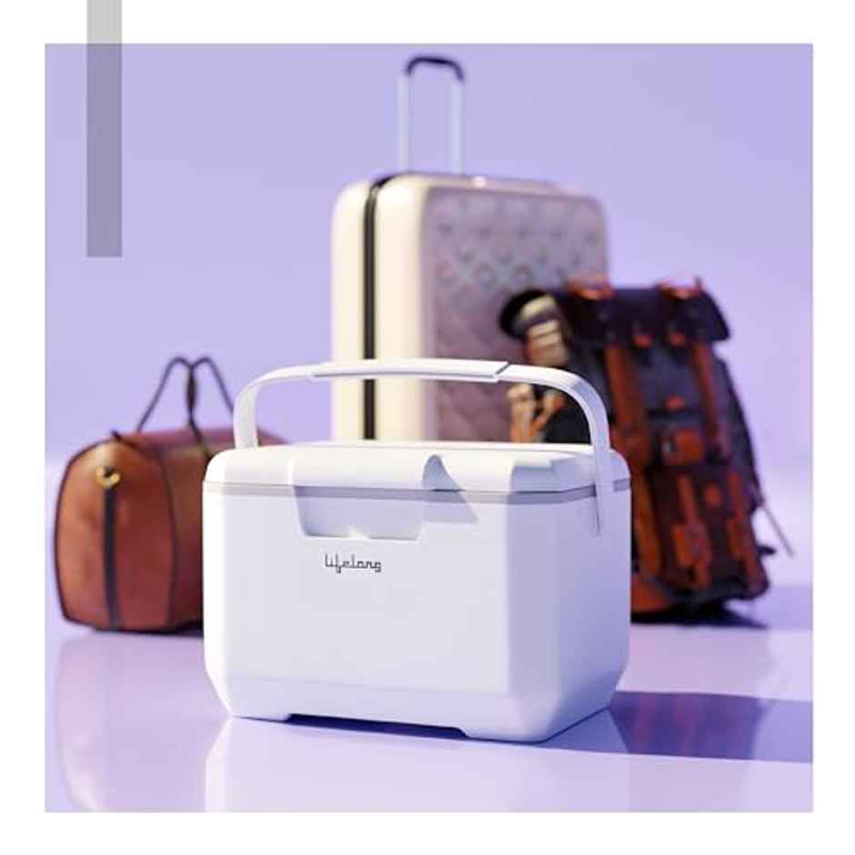 Lifelong Insulated Chiller Ice Box | 6 L | BPA-Free | For Travel, Parties, Bar & Medical Use
