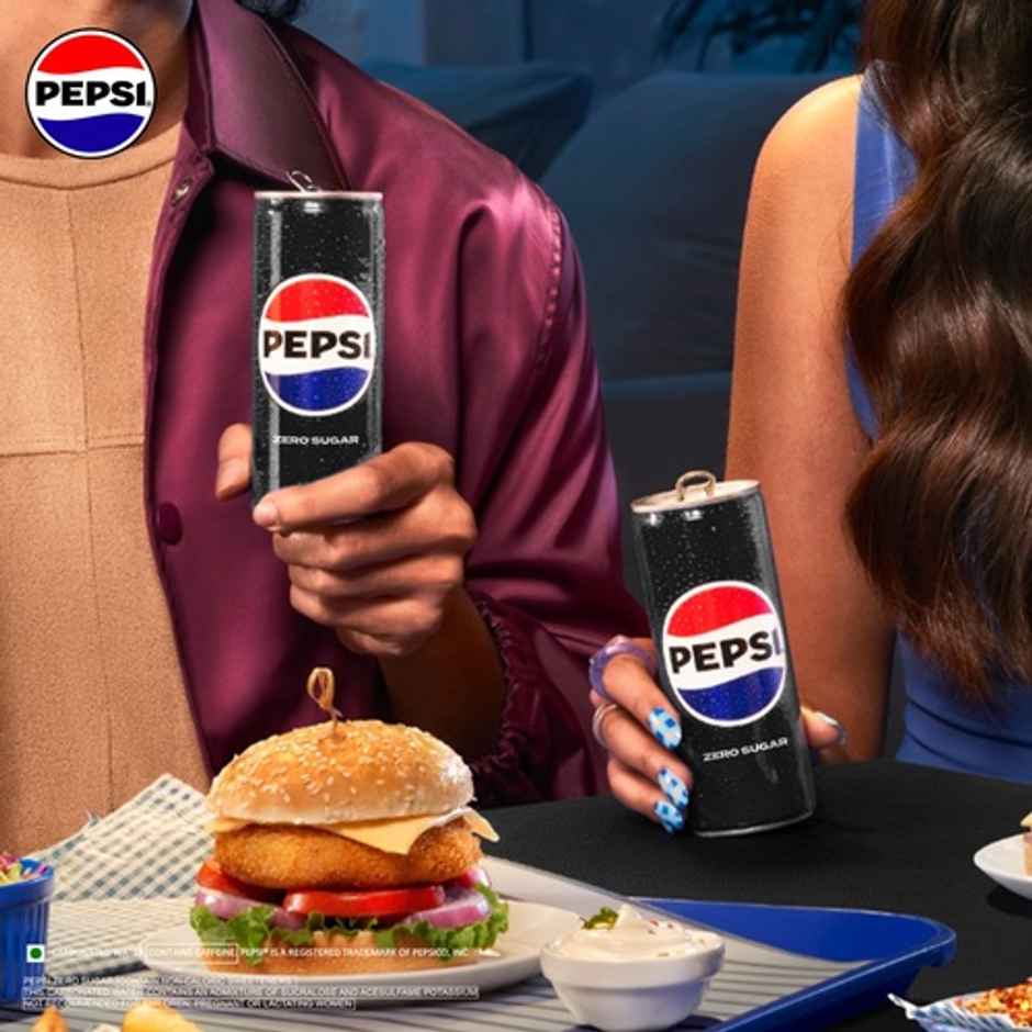 Pepsi Zero Sugar Soft Drink | Carbonated Beverage