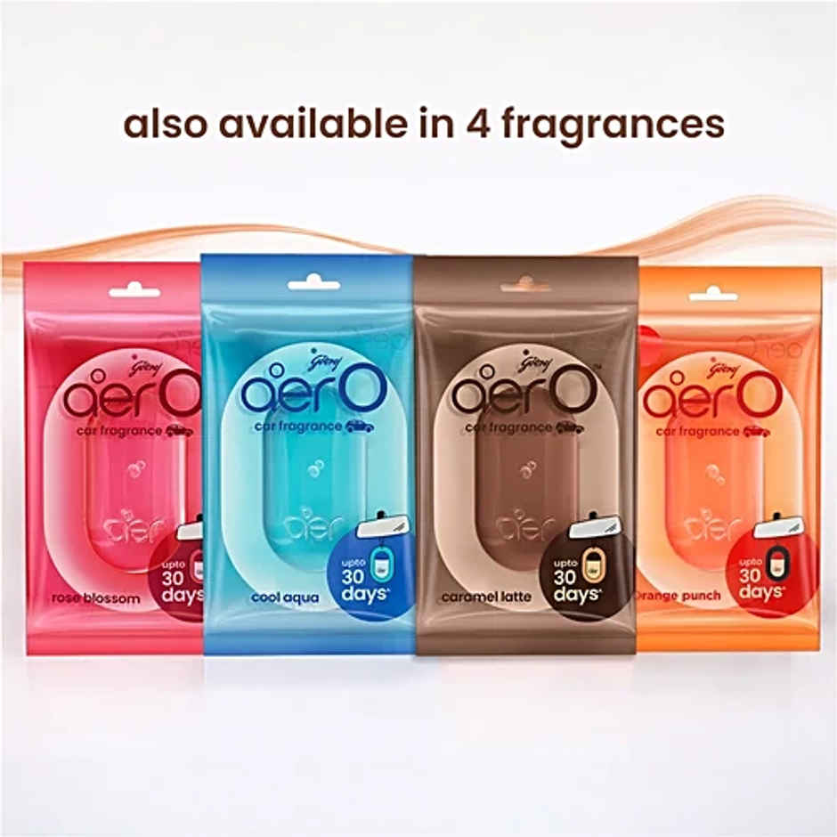 Godrej Aer Orange Punch Hanging Car Freshener