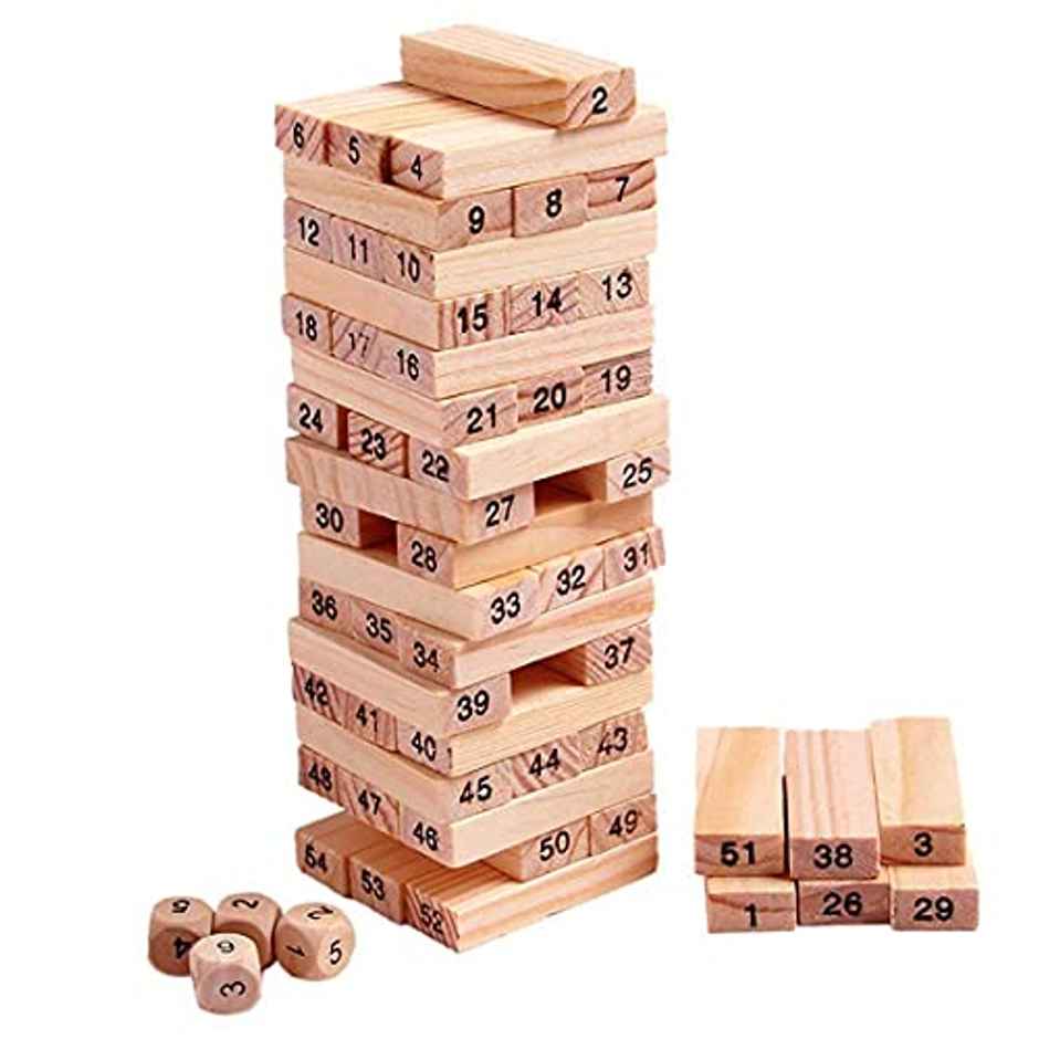 Storio Tumbling Tower Game | Tabletop Blocks Game