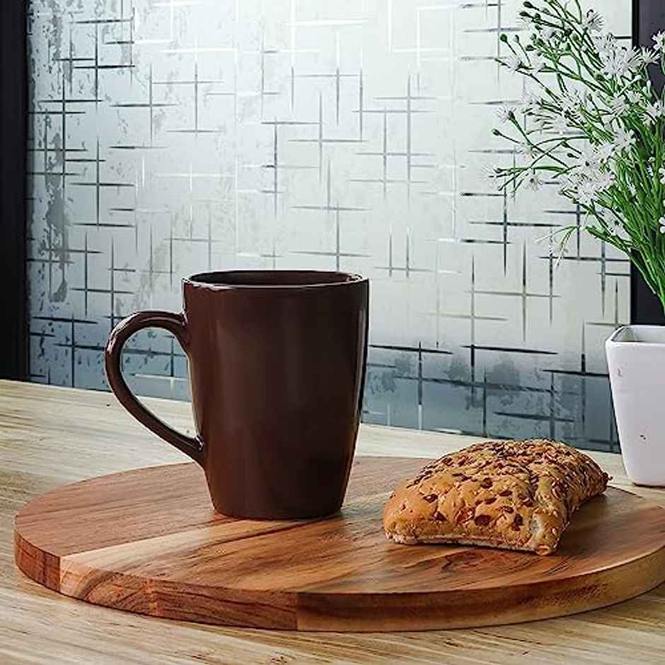 Femora Handcrafted Coffee Color Coffee Mug Gift Set 1 Pc 320 ml - Coffee