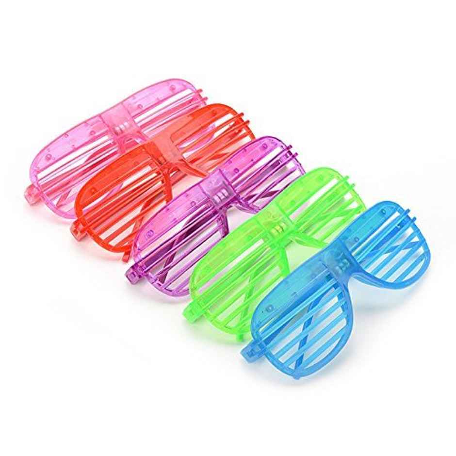 Se7en LED Light Party Glasses (Colour May Vary)