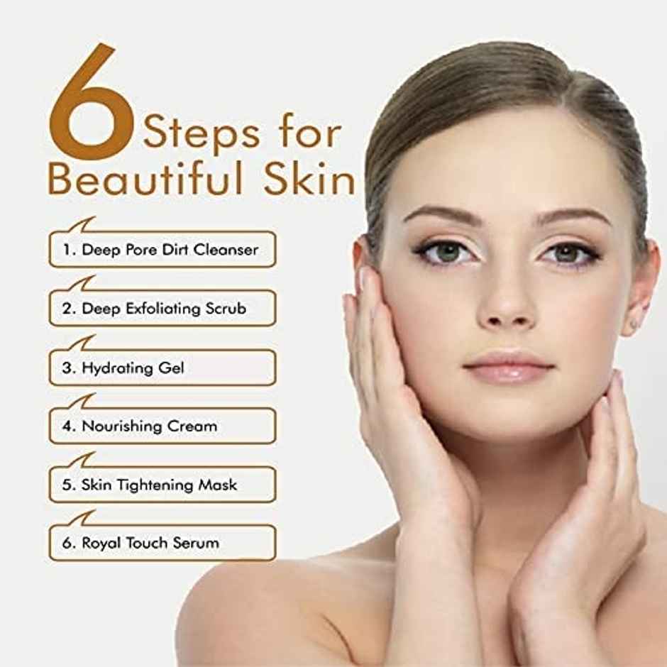 NutriGlow Natural's Advanced Pro Formula Gold Kesar Facial Kit