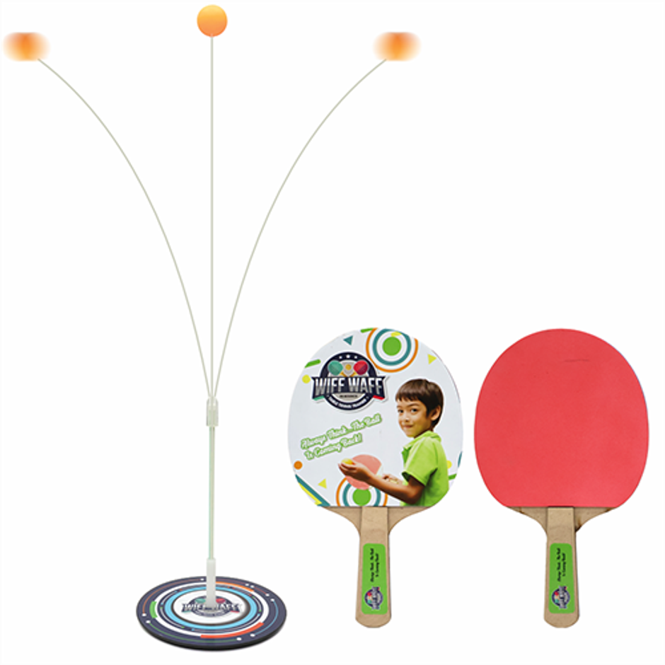 Aditi Toys Table Tennis Trainer - Elastic Shaft Ping Pong Set for Kids, Indoor & Outdoor Play, 5Y+