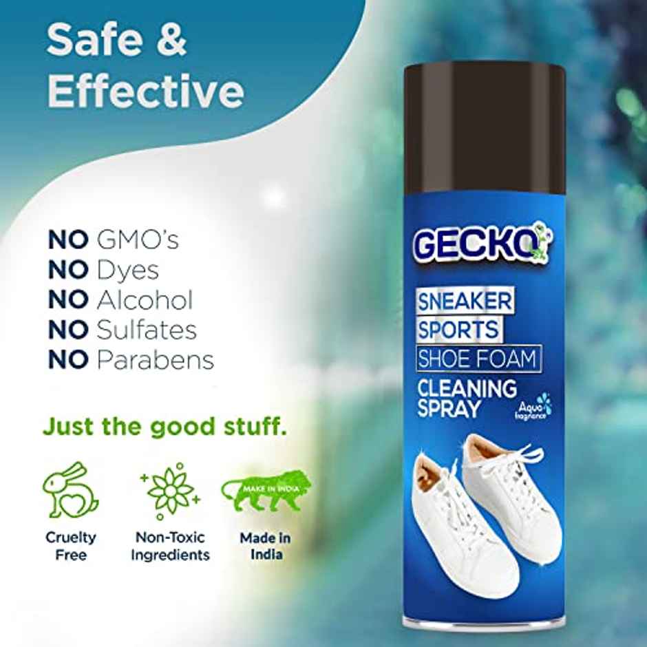 Gecko Shoe Sneaker Cleaning Spray