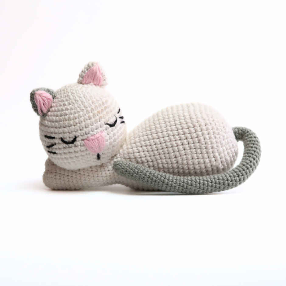 The Kalaa Store Handcrafted Sleeping Cat