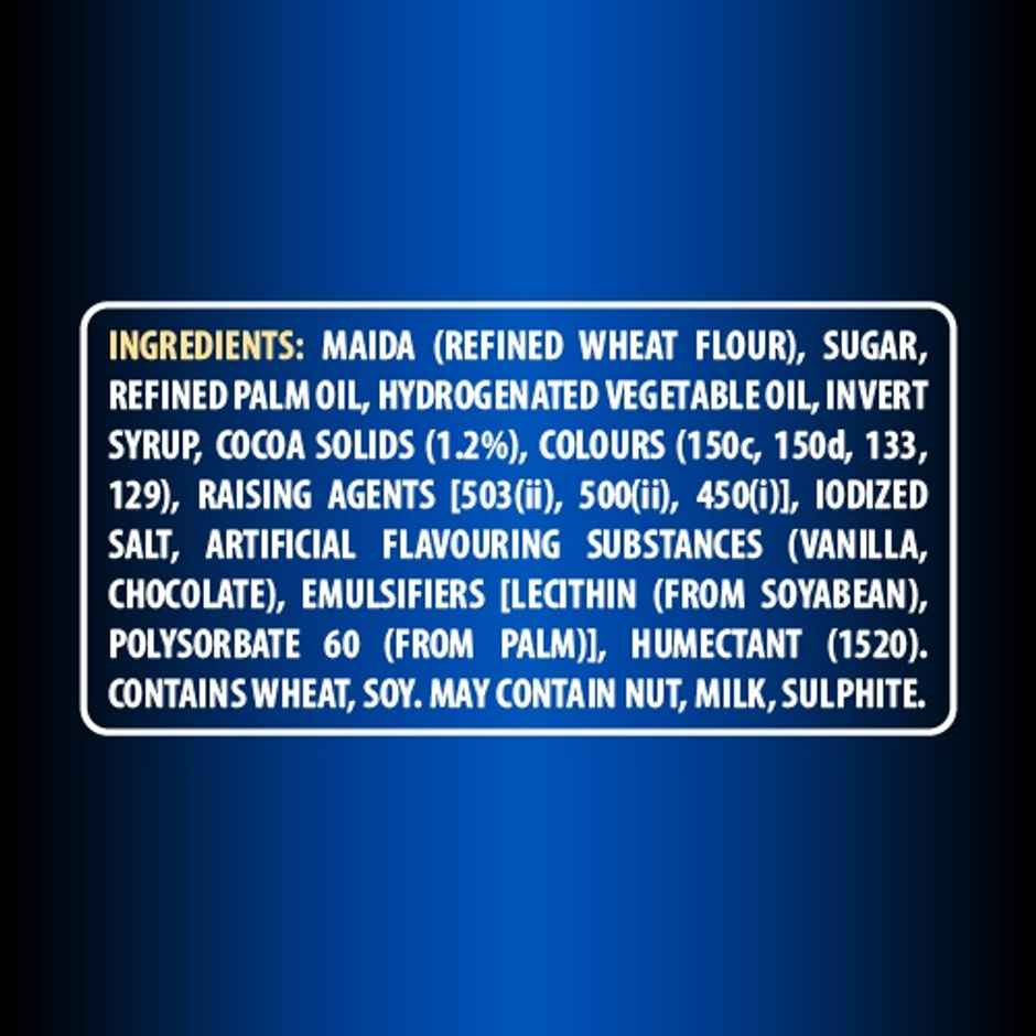 Sunfeast Dark Fantasy Vanilla Creme, Dark Crunchy Biscuit with Smooth Vanilla Creme