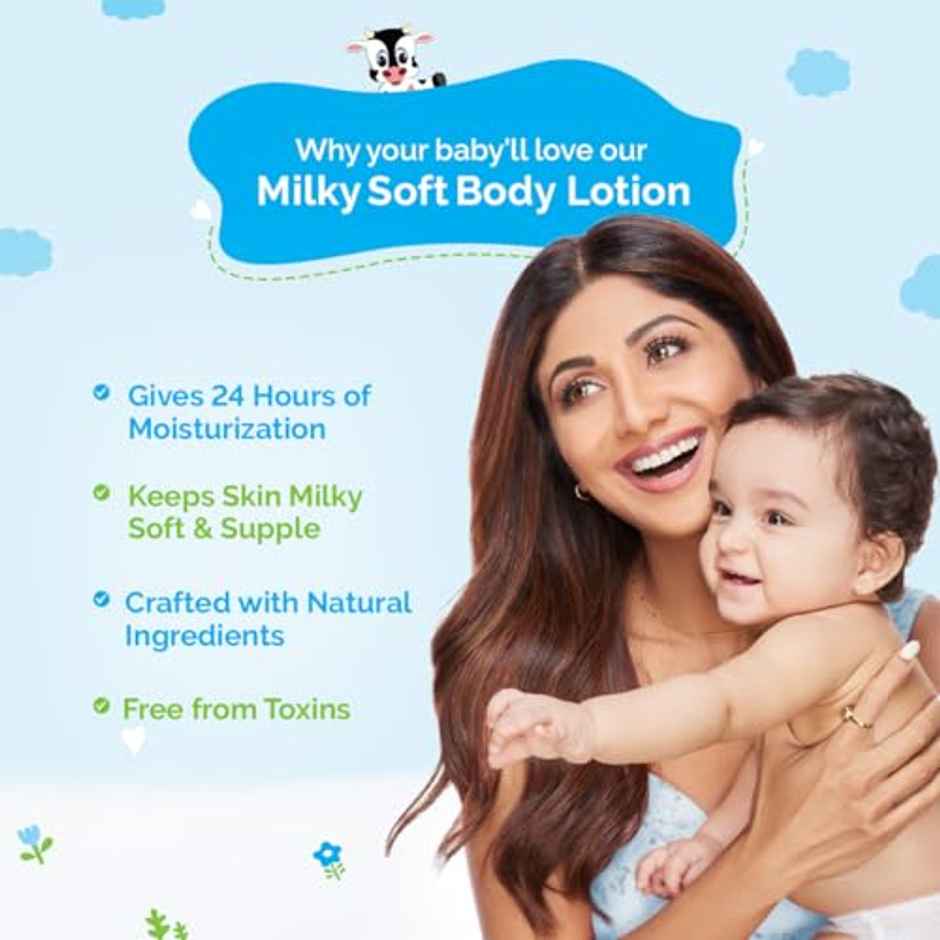 Mamaearth Milky Soft Body Lotion For Babies