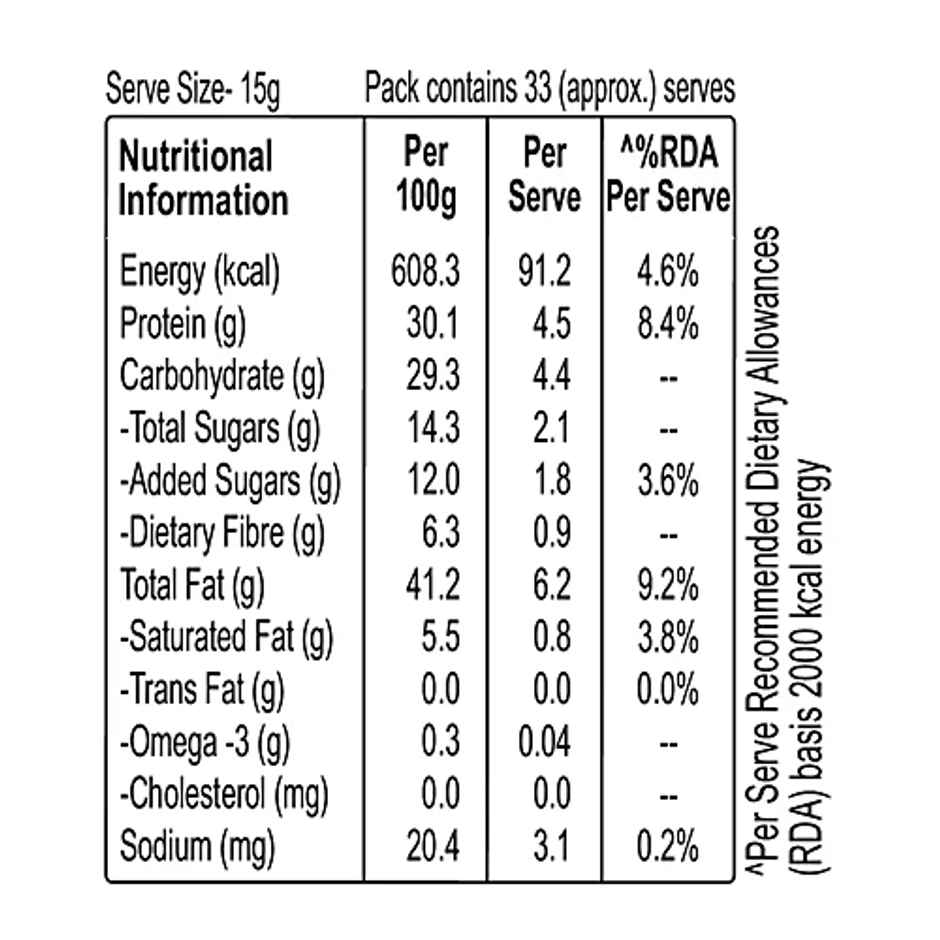 Dr. Oetker FunFoods High Protein Peanut Butter Dark Chocolate Crunchy