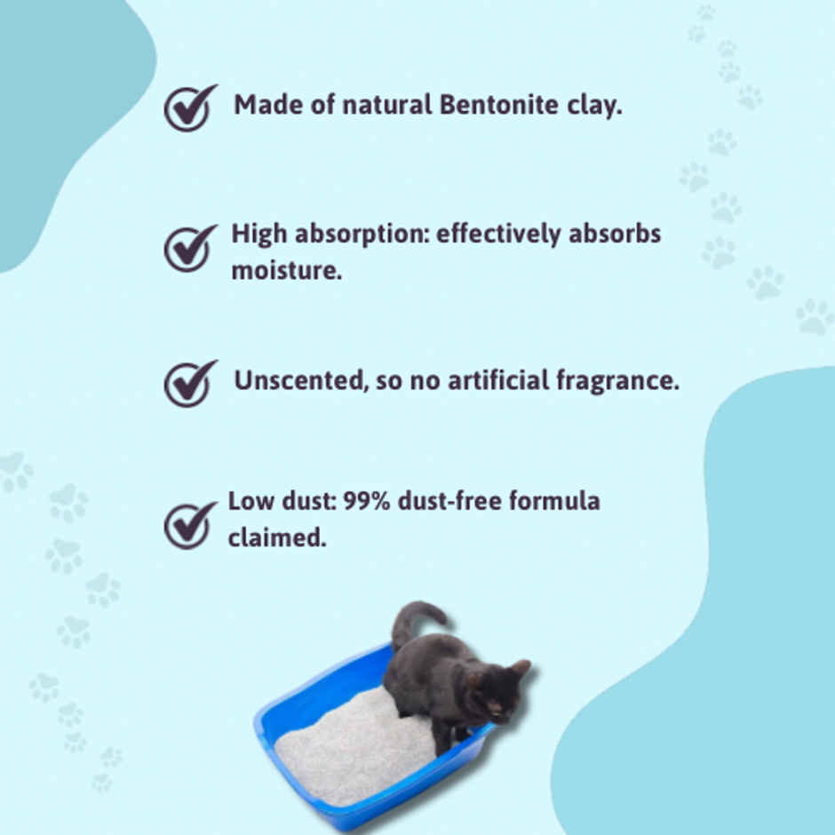 BearHugs Bentonite Cat Litter - Unscented Combo