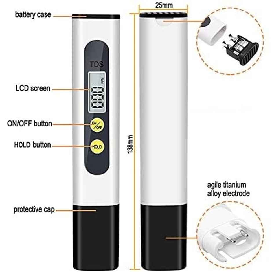 Lumivolt TDS Meter Tester for Water Quality Testing
