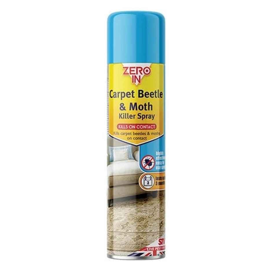Zero In Carpet Beetle and Moth Killer Spray
