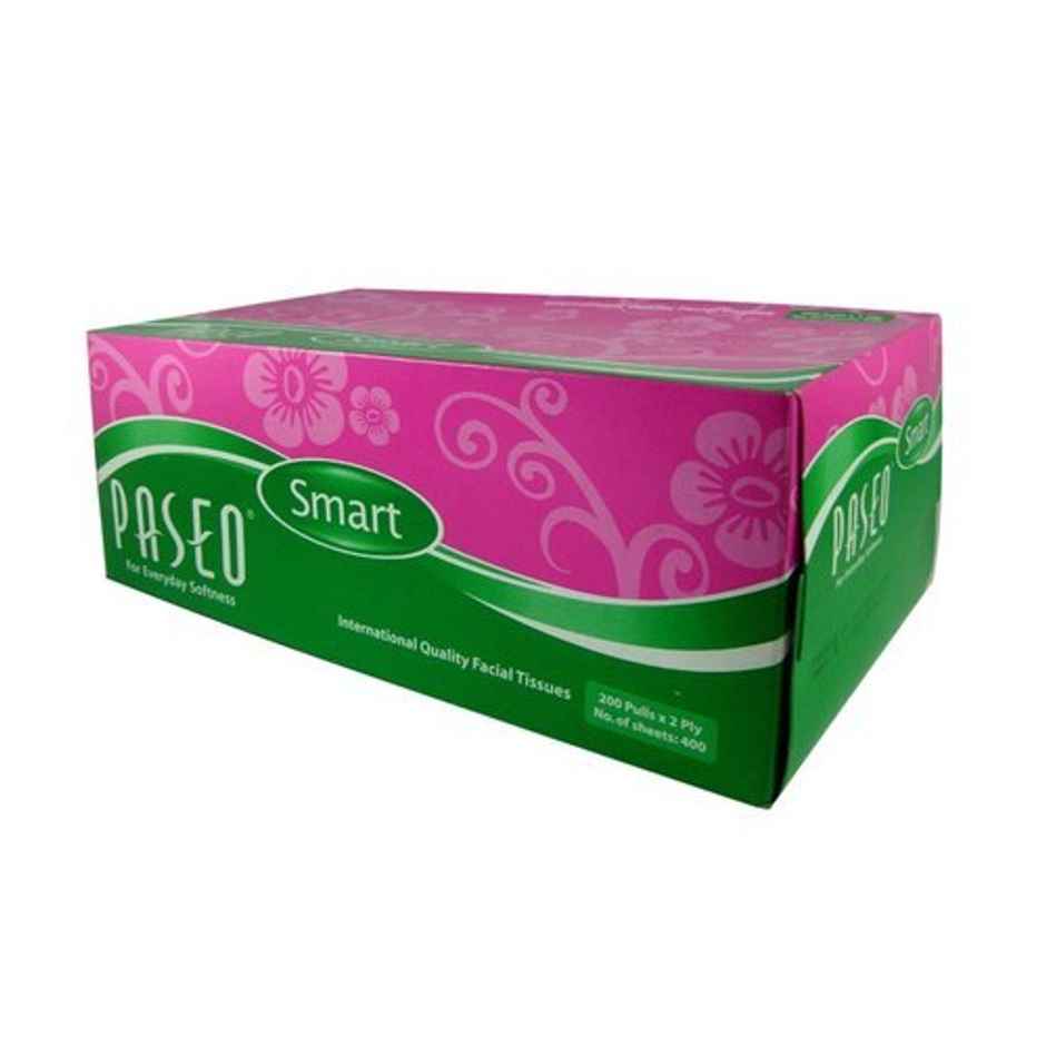Paseo Premium Facial Tissue Box 100 Pulls 