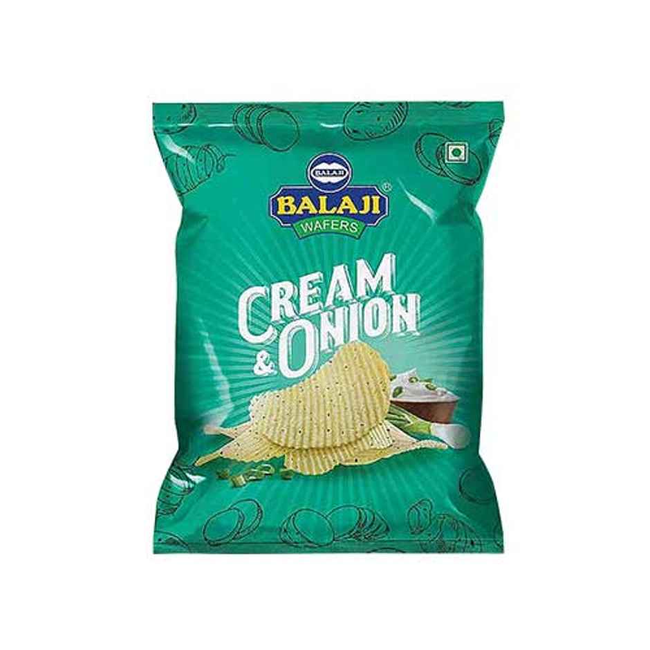 Balaji Wafers Cream & Onion