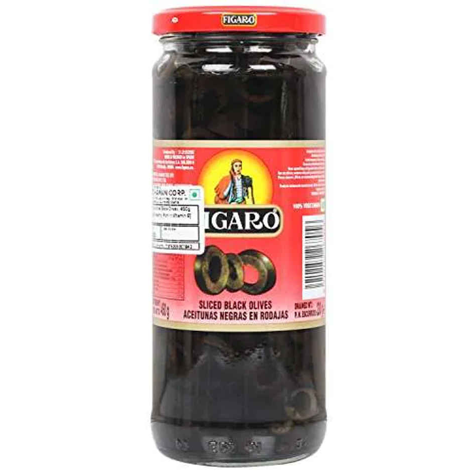 Figaro Sliced Black Olive 