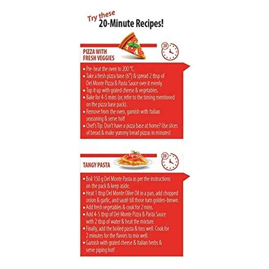 Del Monte Pizza And Pasta Sauce Spout Pack