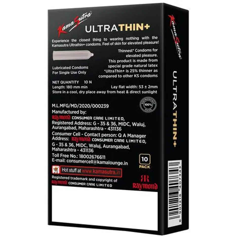 Kama Sutra Ultra Thin + Condoms 10 pcs