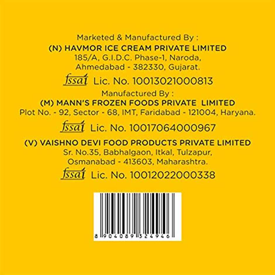 Havmor Swiss Choco Brownie Ice Cream Cone