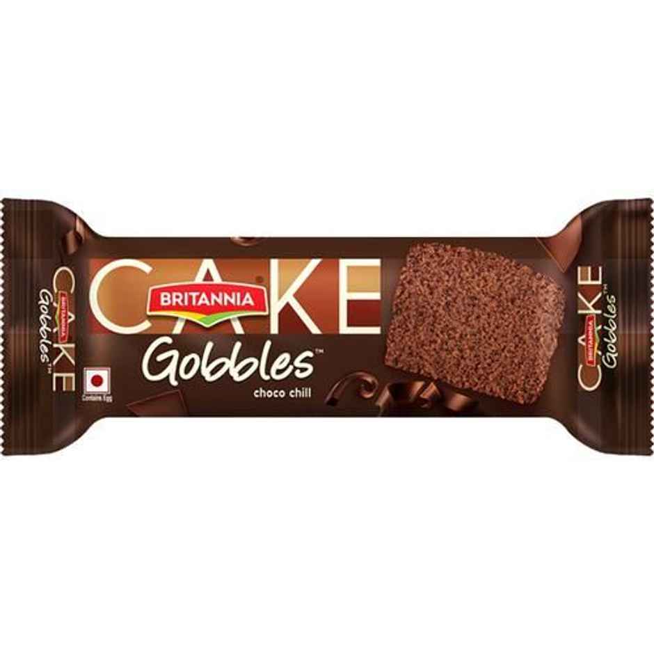 Britannia Gobbles Chocolate Cake