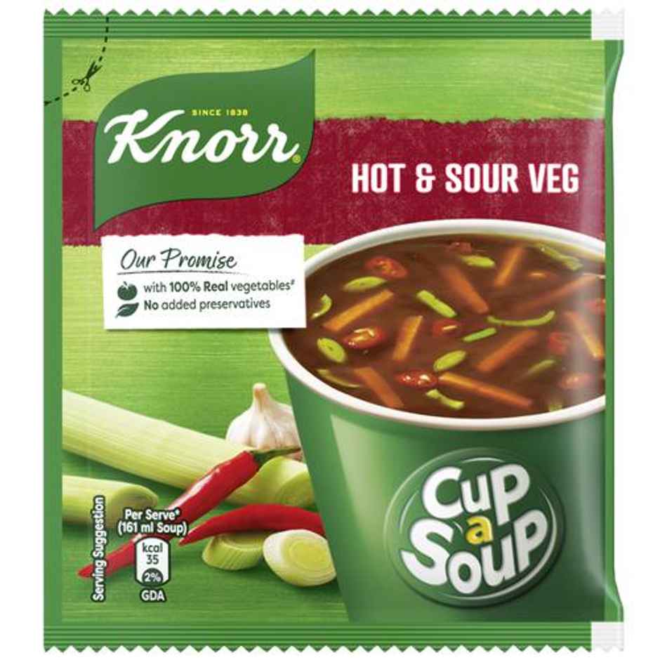 Knorr Veg Hot And Sour Cup-A-Soup