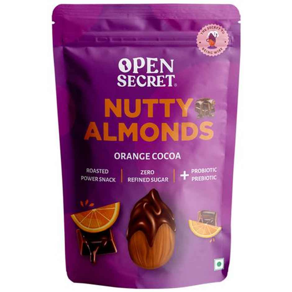 Open Secret Nutty Almonds Orange Cocoa 