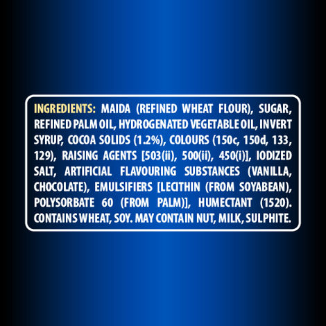 Sunfeast Dark Fantasy Vanilla Creme, Dark Crunchy Biscuit with Smooth Vanilla Creme