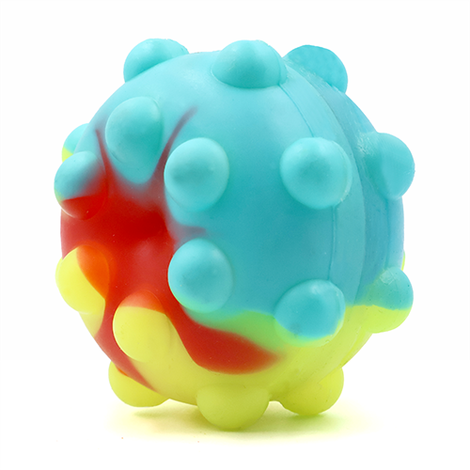 Aditi Toys Pop It Ball with LED - Light-Up Bubble Fidget Ball Toy for Kids' Sensory Fun