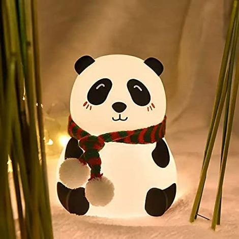 DesiDiya Panda LED Night Light - White | Color Changing