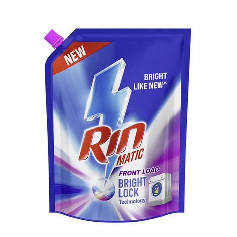 Rin Matic Front Load Detergent Liquid | Pouch