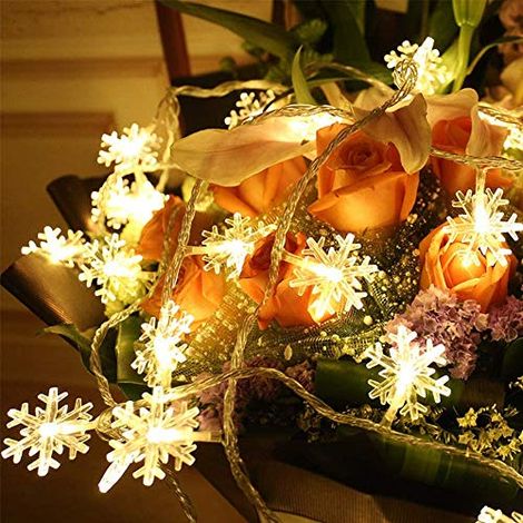 Quace Mini Snowflake String Light