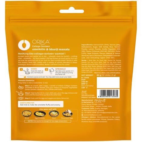 Orika Omelette & Bhurji Masala | Anda Masala