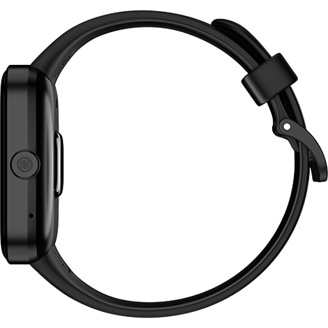 Noise ColorFit Pulse Go Buzz Smartwatch with Bluetooth Calling | 1.69" TFT Display | SpO2 Sensor - Black