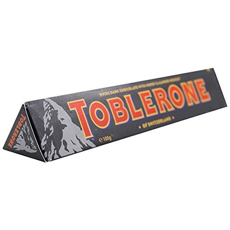 Toblerone Swiss Dark Chocolate With Honey & Almond Nougat