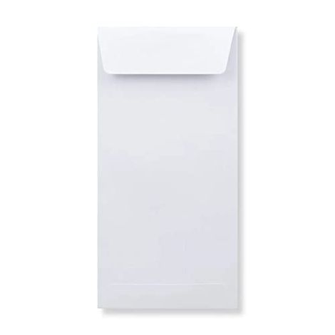 White Letter Size Envelope 9.5 x 4.5 Inch