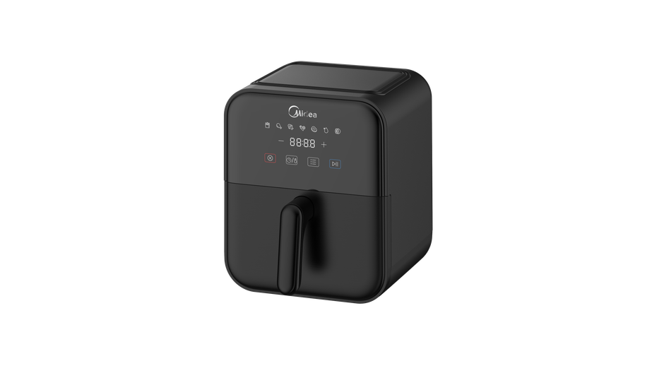 Midea 4.2L Air Fryer | 1600W Power | Digital display with 8 preset menu settings| Auto Cut-Off