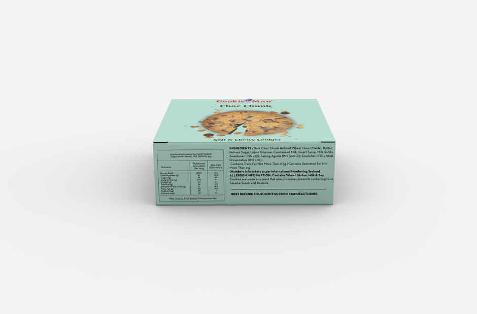 CookieMan Premium Choco chunk Soft Dessert Cookie