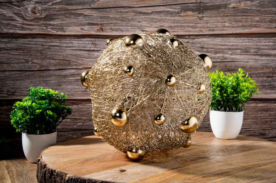 Table Top Decorative | Aluminium Bubble | Gibox