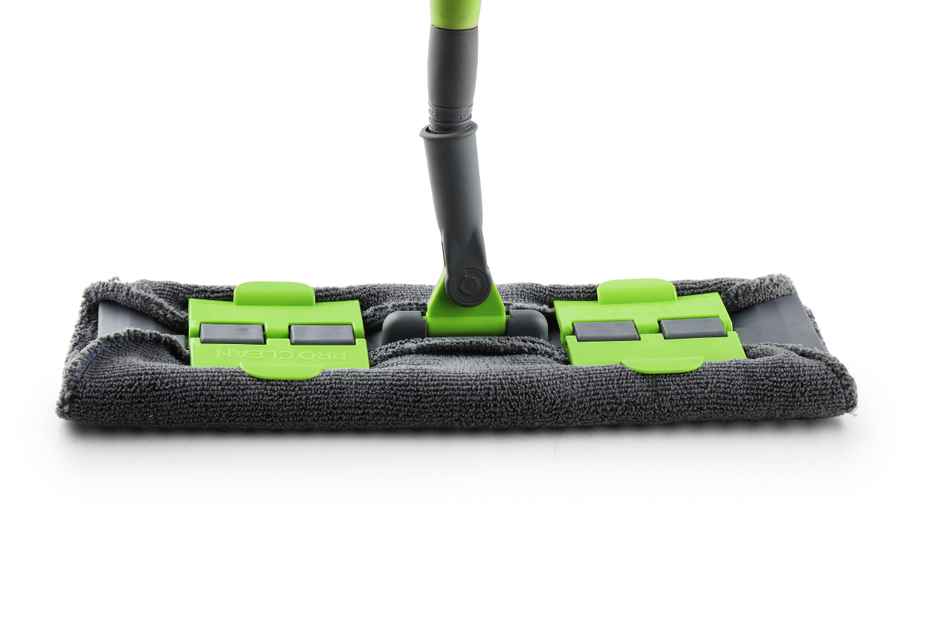 Proclean 360 Degree Flat Mop | With SS Handle - 41 Inch | With Refill Microfiber Cloth - 300 gsm - Assorted