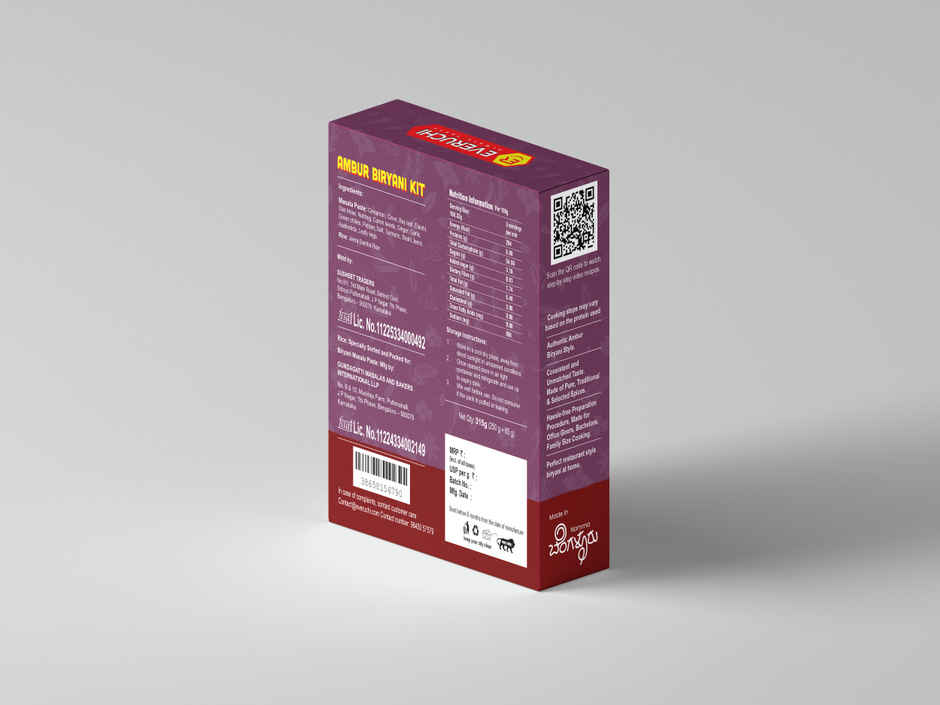 Everuchi Ambur Biryani Kit