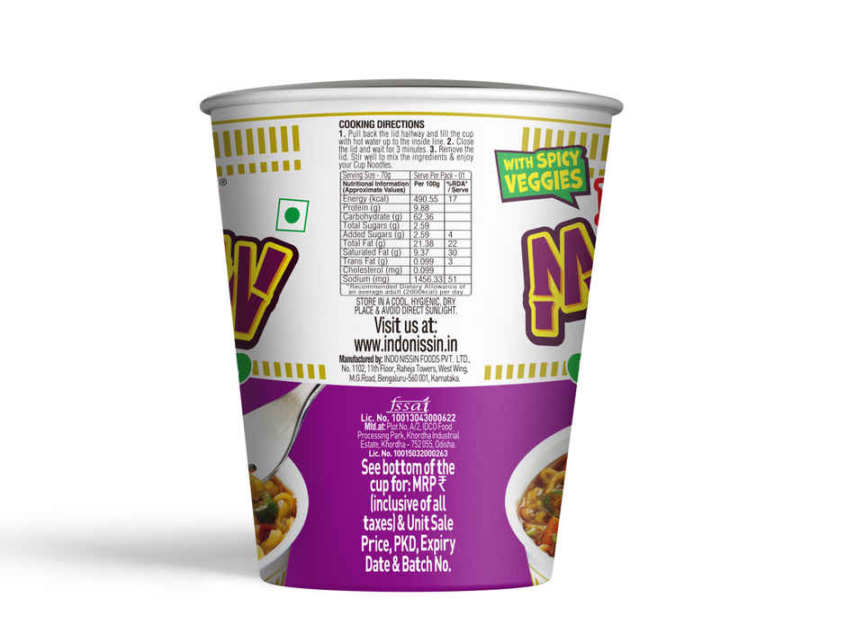 Nissin Cup Noodles Veggi Manchow
