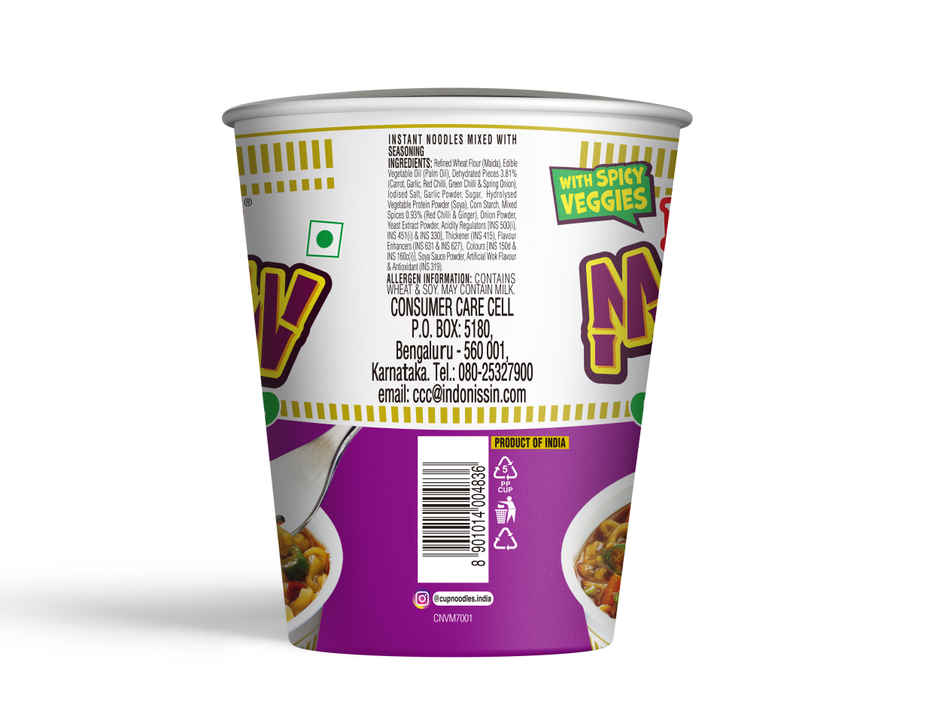 Nissin Cup Noodles Veggi Manchow