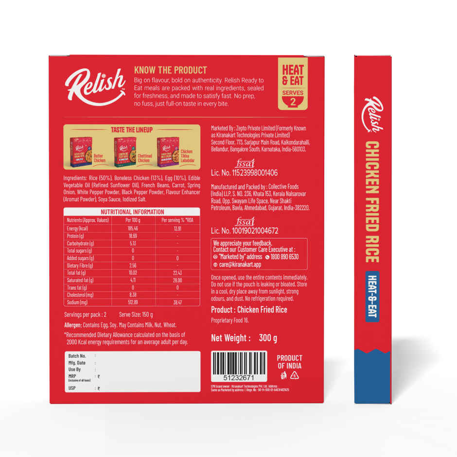 Relish Chicken Fried Rice