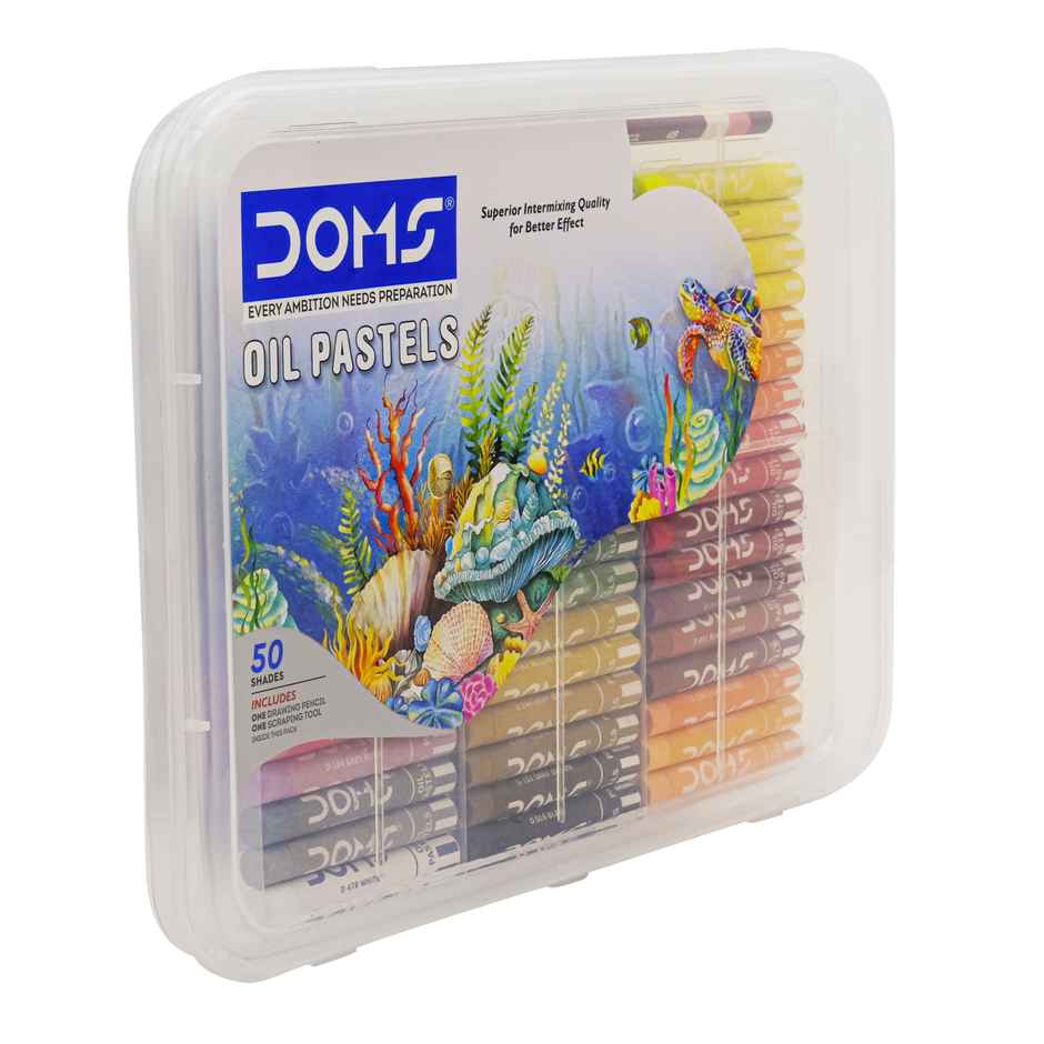 Doms 50 Shades Oil Pastels | Vibrant Colors