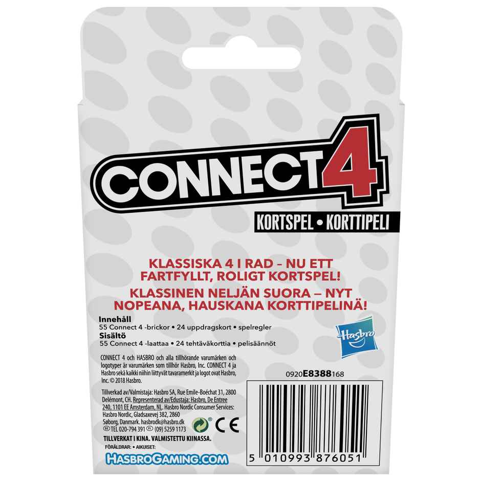 Hasbro Connect 4 Card Game