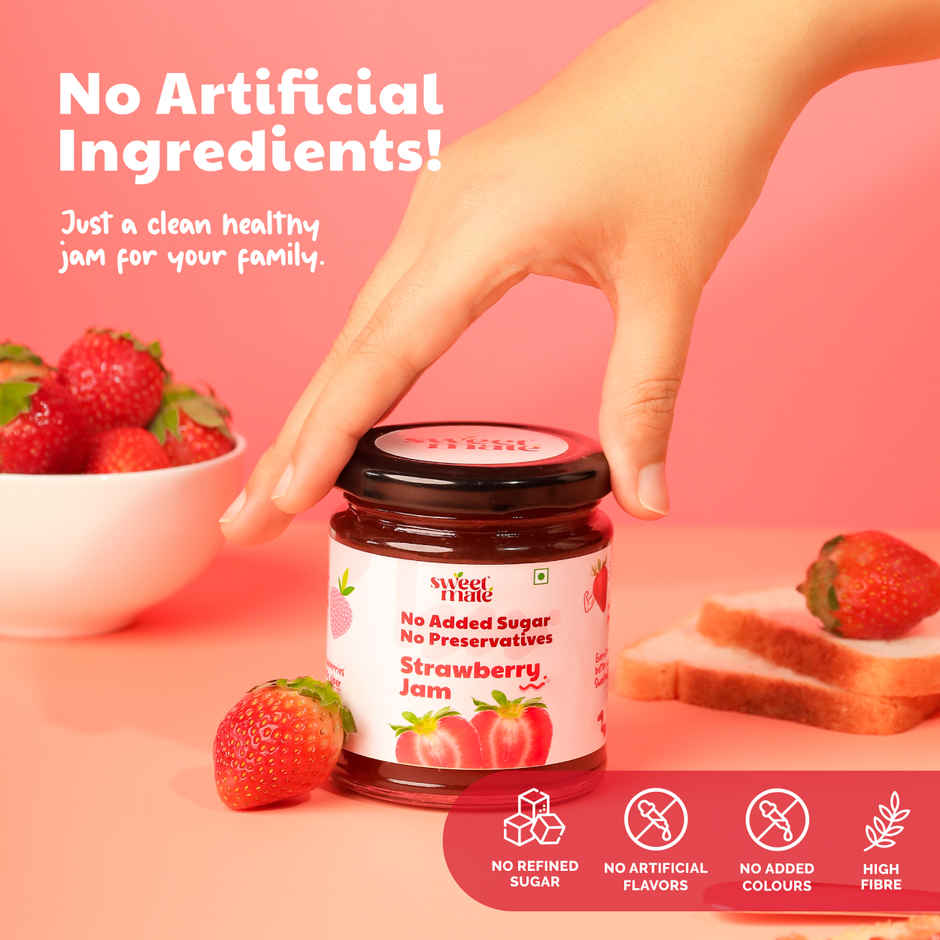 Sweetmate Sugar Free Strawberry Jam