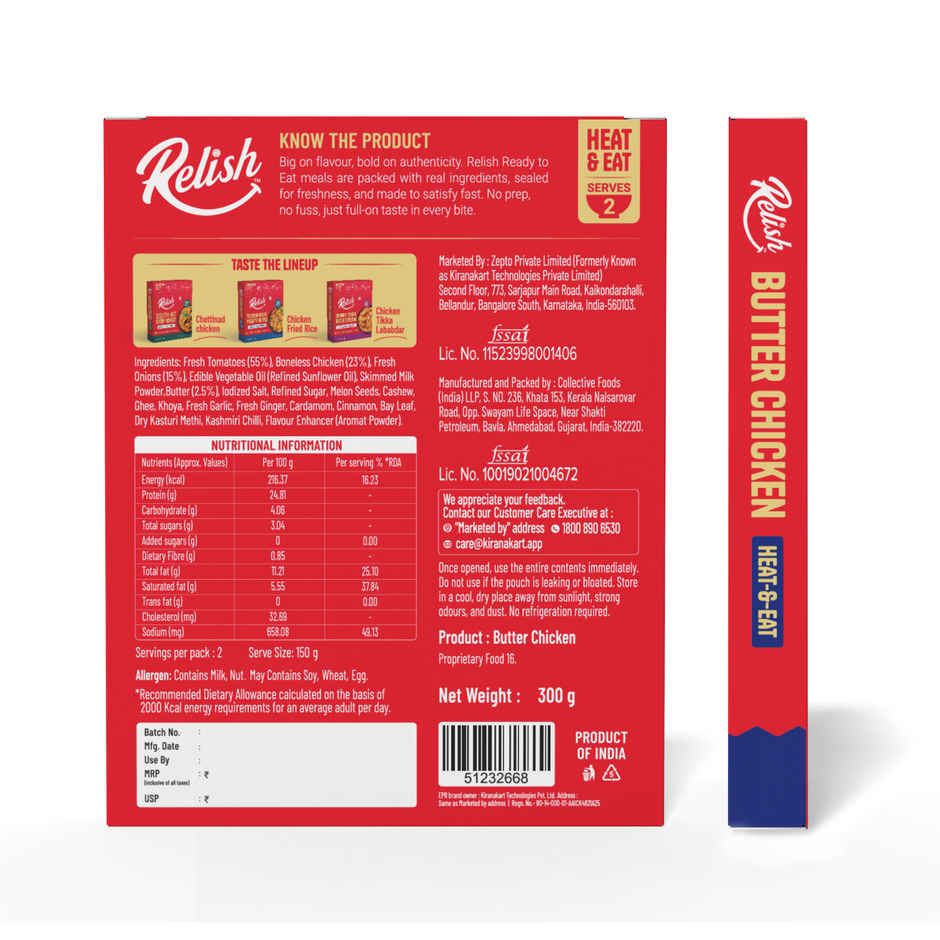 Relish Butter Chicken