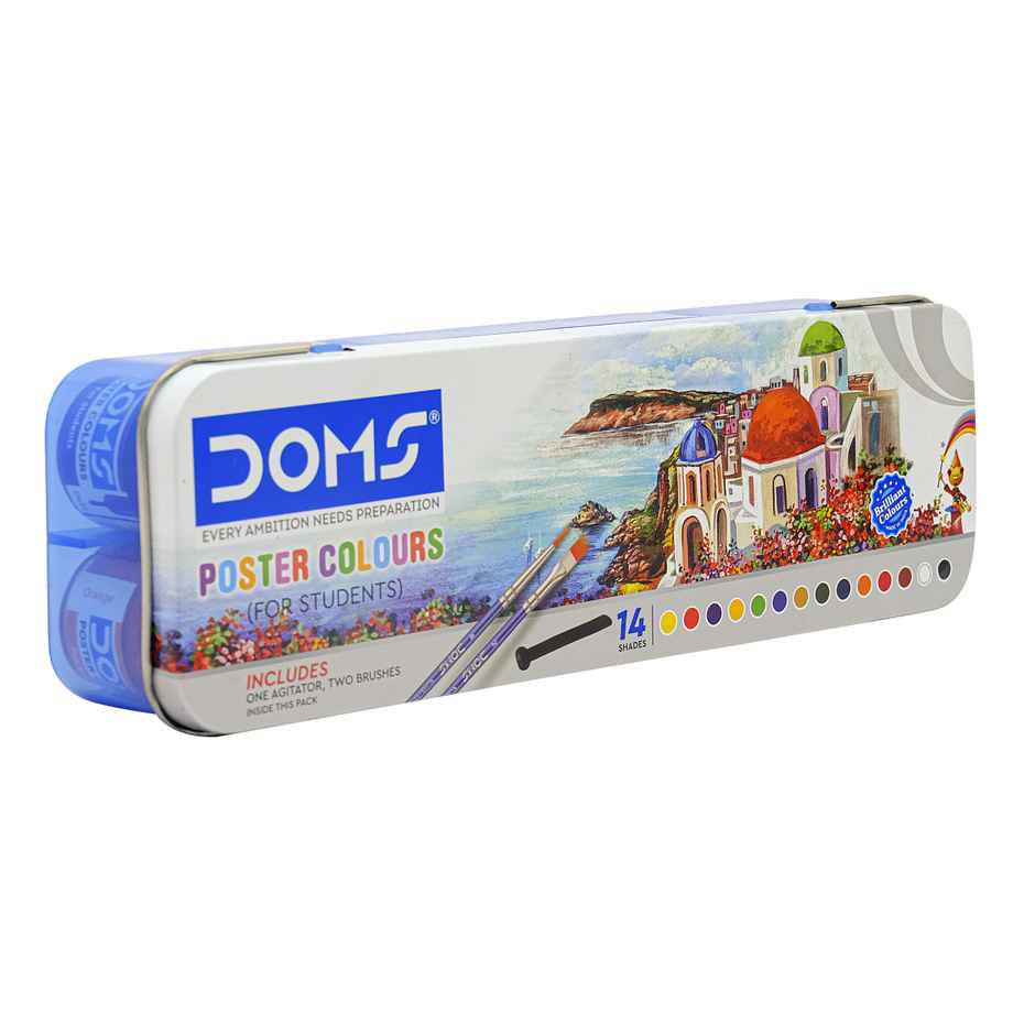 Doms 14 Shades Poster Colours